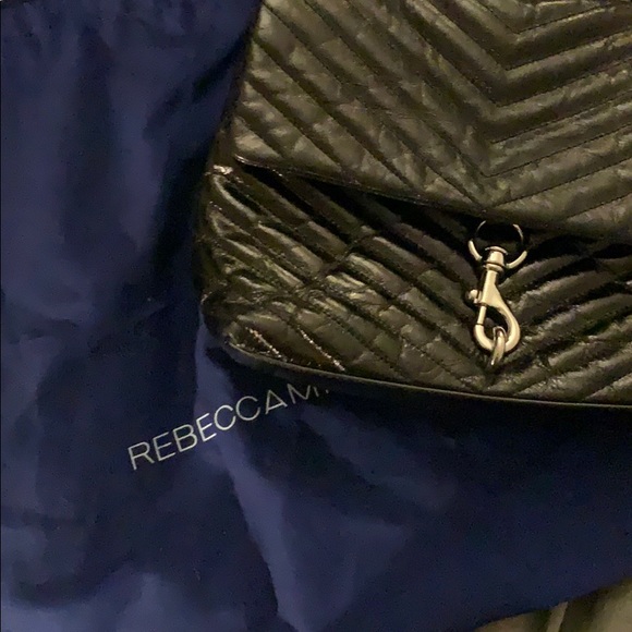 REBECCA MINKOFF EDIE CHEVRON QUILTED BAG - Picture 8 of 8
